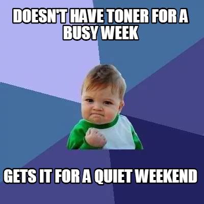 Overall Quiet Work Week